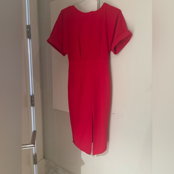 ASOS Midi Dress w/chic split - Picture 1 of 2